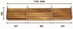 Plattform 1750-2600 x 600